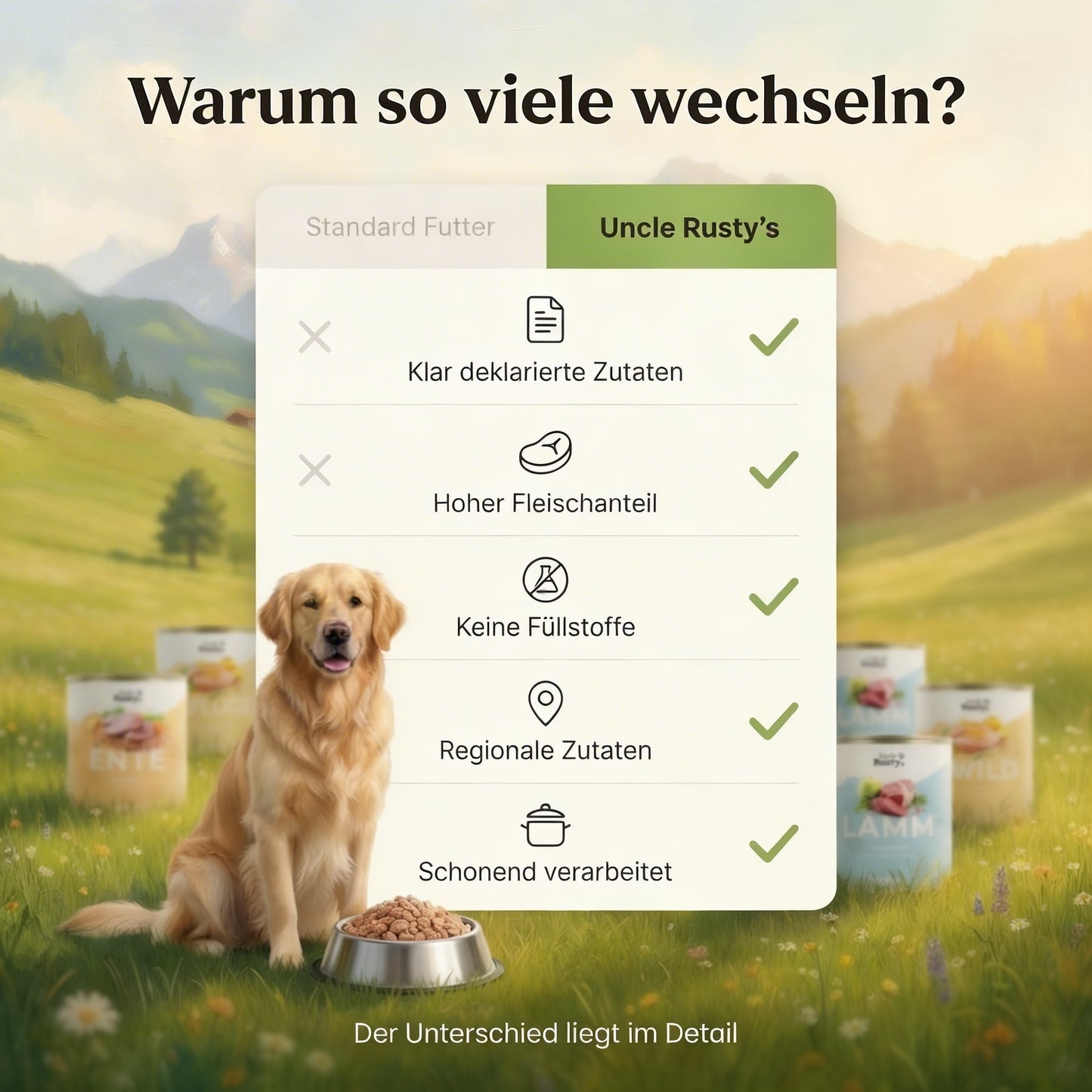 Kaninchen mit Pastinake, Spinat und Buchweizen